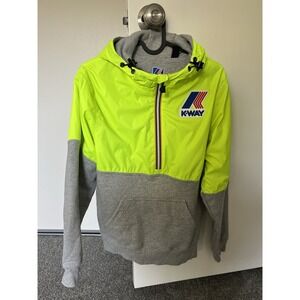 KWay Sweatshirt K-way. Neon Hoodie
